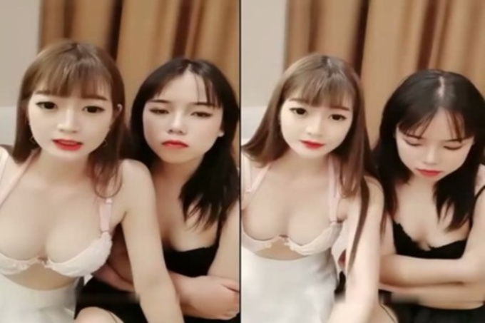 [中文主播外流]小姐姐十九岁白皙美乳无毛粉穴妹子带闺蜜双飞，撸硬轮流上位骑坐自己动大力抽插猛操